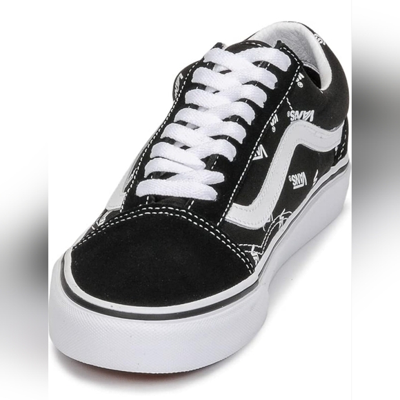 Vans Old Skool Logo Black & White